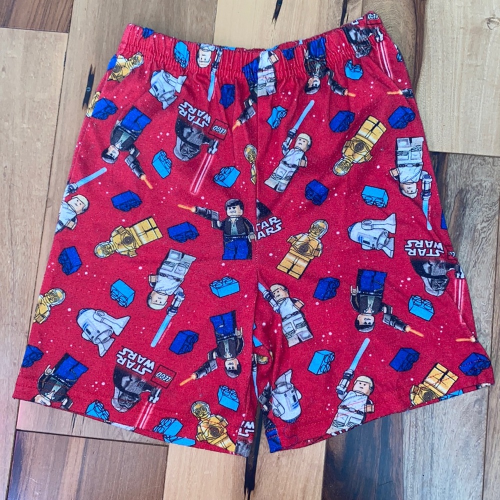 VINTAGE~LEGO STARWARS SLEEP SHORTS~BOYS SIZE 6